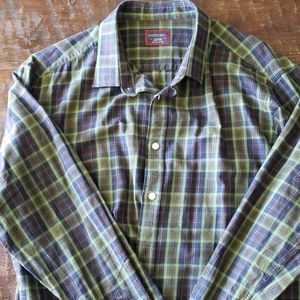 Untuckit plaid shirt